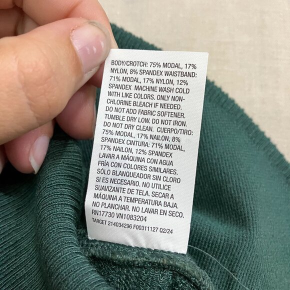 NWT All In Motion Women's Medium Green Seamless High-Rise Ribbed Leggings - Picture 7 of 12